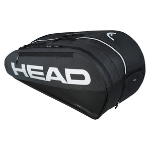 Tour Racquet Bag L 9 Pack Black and White-Bags-Head-, [current_file_name-Tennis Express