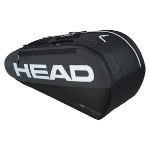 Tour Racquet Bag M 6 Pack Black and White-Bags-Head-, [current_file_name-Tennis Express