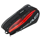 Tour Racquet Bag M 6 Pack Black and White,Bags,Head,,,Tennis Express,260226-1_1be10e88-1f96-4e70-9567-97273b975a3d