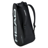 Tour Racquet Bag M 6 Pack Black and White,Bags,Head,,,Tennis Express,260226-2