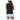Women's Electric Blue Tennis Tank Black-Apparel-Sofibella-2605ELB-BLK-1-Tennis Express