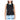 Women's Electric Blue Tennis Tank Black-Apparel-Sofibella-2605ELB-BLK-Tennis Express