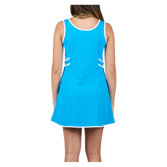 Women's Electric Tennis Dress-Apparel-Sofibella-2607ELB-1-Tennis Express