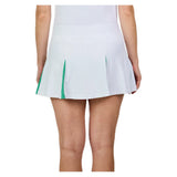 Women's 13 Inch Tennis Skort White and Alpine,Apparel,Sofibella,,,Tennis Express,2608ALW-WHT2