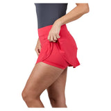 Women's Berry Fusion 13 Inch Tennis Skort Berry Red-Apparel-Sofibella-2608BEF-BER-3-Tennis Express