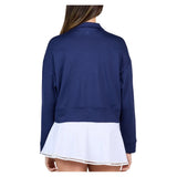 Women's Pullover Tennis Top,Apparel,Sofibella,,,Tennis Express,2612STP-Navy1