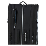 Tour Padel Bag L Black and White,Bags,Head,,,Tennis Express,261306BKWH-1
