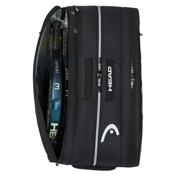 Tour Padel Bag L Black and White,Bags,Head,,,Tennis Express,261306BKWH-2