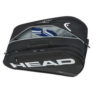Tour Padel Bag L Black and White,Bags,Head,,,Tennis Express,261306BKWH