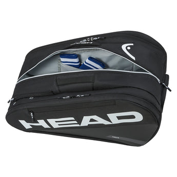 Tour Padel Bag L Black and White,Bags,Head,,,Tennis Express,261306BKWH