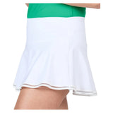 Women's Staples 13 Inch Tennis Skort White,Apparel,Sofibella,,,Tennis Express,2616-WHT-2