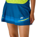 Women's Tournament Tennis Skort,Apparel,Yonex,,,Tennis Express,26183-IndigoB1