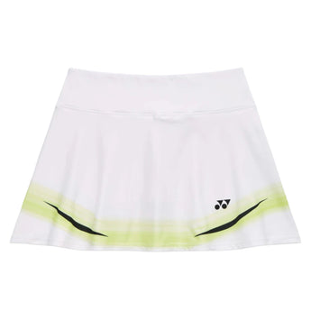 Women's Tournament Tennis Skort,Apparel,Yonex,White,XS,Tennis Express,26183-W1