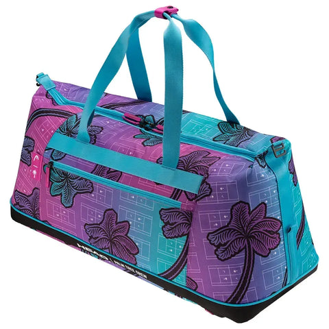 Head Palm Tree Crew Tour Tennis Duffle Bag L Purple | Tennis Express