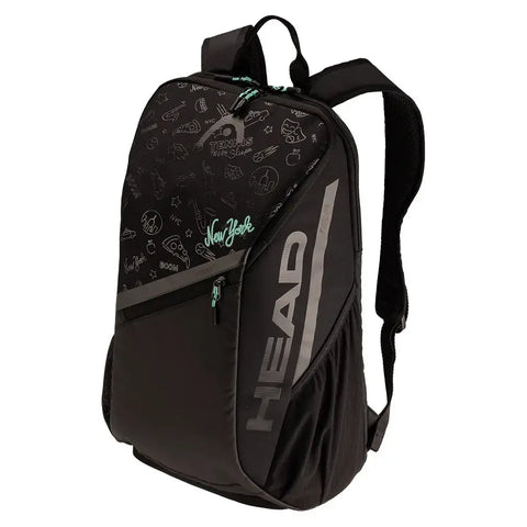 Head 2025 Neon Tour Tennis Backpack 25L Black | Tennis Express