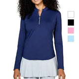 Women's UV Long Sleeve Tennis Top-Apparel-Sofibella-2620-S25-Tennis Express