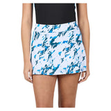 Women's Electric Blue 14 Inch Tennis Skort Crystal Glow-Apparel-Sofibella-2621ELB-CRG-1-Tennis Express