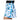 Women's Electric Blue 14 Inch Tennis Skort Crystal Glow-Apparel-Sofibella-2621ELB-CRG-Tennis Express