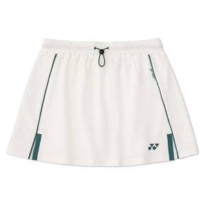 Women's Nature Series Tennis Skort, Yonex, 684 Pearl Beige, Tennis Express, 26235EX-F26-684-PEARL-BEIGE-1