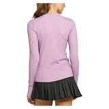 Women's Titan UPF 50+ Long Sleeve Tennis Top Lavender, Lija, Tennis Express, 26A-1945H26-1
