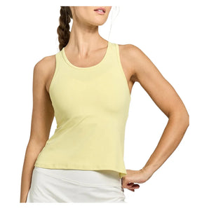 Women's Rival Tennis Tank, Lija, Pastel Yellow, Tennis Express, 26A-1960MMF26-PASTEL-YELLOW-1