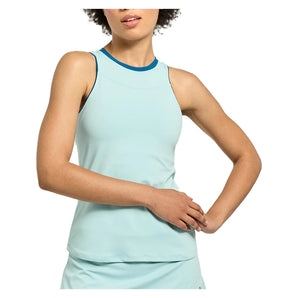 Women's Gracey Tennis Tank Poseidon, Lija, Smoky Blue/Poseidon, Tennis Express, 26A-1983F26-SMOKY-BLUE-POSEIDON-1