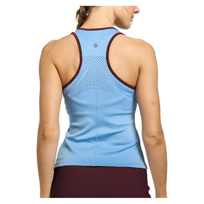 Women's Starter Tennis Tank Bluebell and Cabernet,Apparel,Lija,,,Tennis Express,26A-1984F26-4
