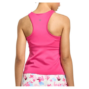 Women's Spin Tennis Tank Fuchsia,Apparel,Lija,,,Tennis Express,26A-1987LAF26-1