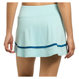 Women's Banded Arena 13 Inch Tennis Skort Smoky Blue and Poseidon, Lija, Tennis Express, 26A-4659F26-1