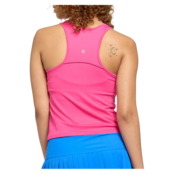 Women's Daily Tennis Tank Fuchsia,Apparel,Lija,,,Tennis Express,26S-1892T4-1