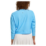 Women's Rally Tennis Top Blue Shores-Apparel-Lija-26S-1972T3-1-Tennis Express
