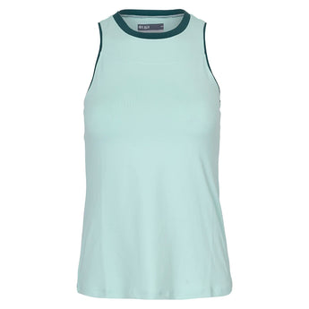 Women's Gracey Tennis Tank Electric Mint and Everglade,Apparel,Lija,,,Tennis Express,26S-1983T3