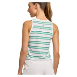 Women's Shift Printed Tennis Tank Everglade Stripe-Apparel-Lija-26S-1996T3-1-Tennis Express