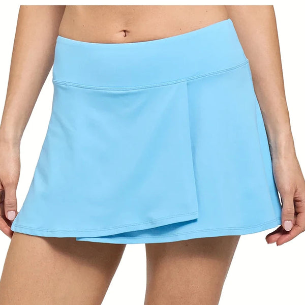 Women's 13 Inch Tie Break Skort,Apparel,Lija,Blue Shores,XS,Tennis Express,26S-4724T4-Blue