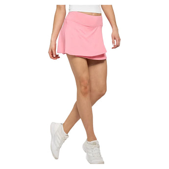 Women's 13 Inch Tie Break Tennis Skort Sherbet,Apparel,Lija,,,Tennis Express,26S-4724T5-2