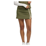 Women's Uprise 13 Inch Tennis Skort Avocado and Multicolor-Apparel-Lija-26S-4747T1-2-Tennis Express