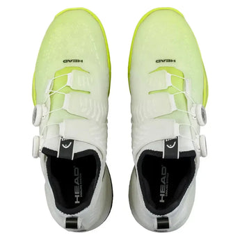 Men's Endure Pro BOA Tennis Shoes White and Yellow-Footwear-Head-273005WHYW-U25-3-Tennis Express