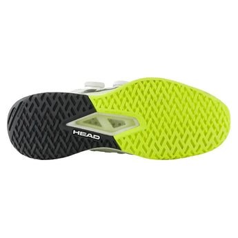 Men's Endure Pro BOA Tennis Shoes White and Yellow-Footwear-Head-273005WHYW-U25-5-Tennis Express