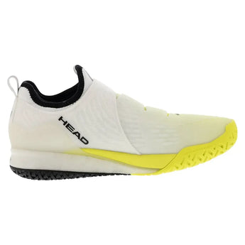 Men's Endure Pro BOA Tennis Shoes White and Yellow-Footwear-Head-273005WHYW-U2503copy-Tennis Express
