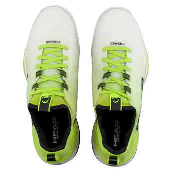 Men's Endure Pro Tennis Shoes White and Yellow-Footwear-Head-273025YWWH-U25-3-Tennis Express