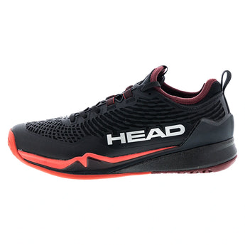 Men's Endure Pro Tennis Shoes Black and Red,Footwear,Head,,,Tennis Express,273046BKRD02copy