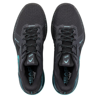 Men's Sprint Pro 4.0 SF Tennis Shoes Black and Teal-Footwear-Head-273106BKTE-3-Tennis Express