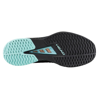 Men's Sprint Pro 4.0 SF Tennis Shoes Black and Teal-Footwear-Head-273106BKTE-5-Tennis Express