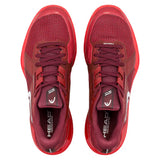 Men's Sprint Pro 4.0 Tennis Shoes Red and Dark Red,Footwear,Head,,,Tennis Express,273146RDDR-3