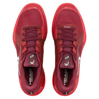 Men's Sprint Pro 4.0 Tennis Shoes Red and Dark Red,Footwear,Head,,,Tennis Express,273146RDDR-3