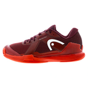 Men's Sprint Pro 4.0 Tennis Shoes Red and Dark Red,Footwear,Head,,,Tennis Express,273146RDDR01copy