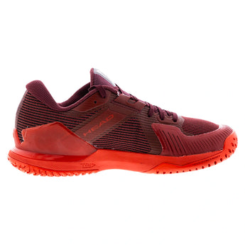 Men's Sprint Pro 4.0 Tennis Shoes Red and Dark Red,Footwear,Head,,,Tennis Express,273146RDDR02copy