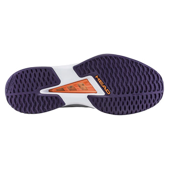 Men's Sprint Pro 4.0 Tennis Shoes Light Grey and Purple Night-Footwear-Head-273166LGPN-5-Tennis Express