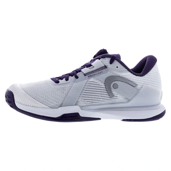 Men's Sprint Pro 4.0 Tennis Shoes Light Grey and Purple Night,Footwear,Head,,,Tennis Express,273166LGPN01copy