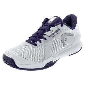 Men's Sprint Pro 4.0 Tennis Shoes Light Grey and Purple Night-Footwear-Head-273166LGPNcopy-Tennis Express